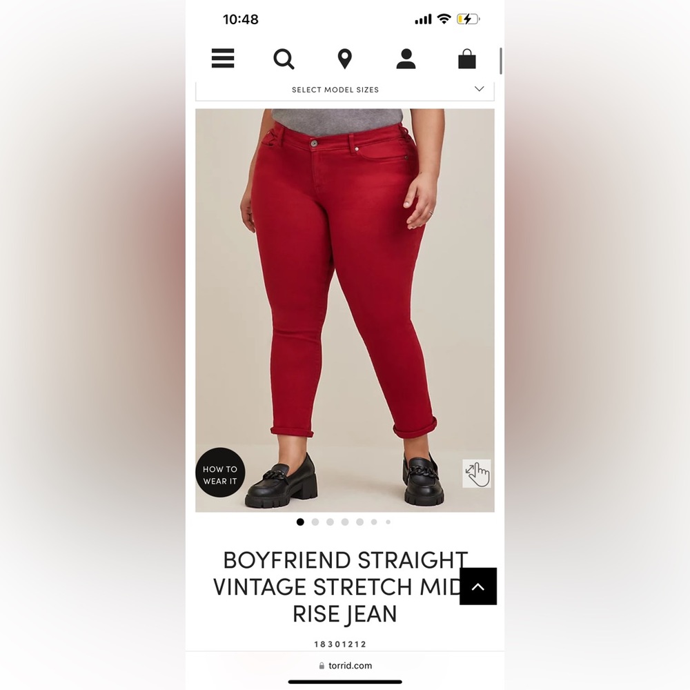 Torrid size 22